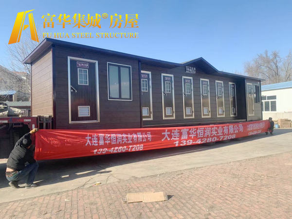 庆阳富华恒润实业承接新疆博湖县生态公厕项目
